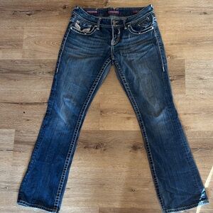 Vigoss Dark Blue Women's Boot Cut Jeans